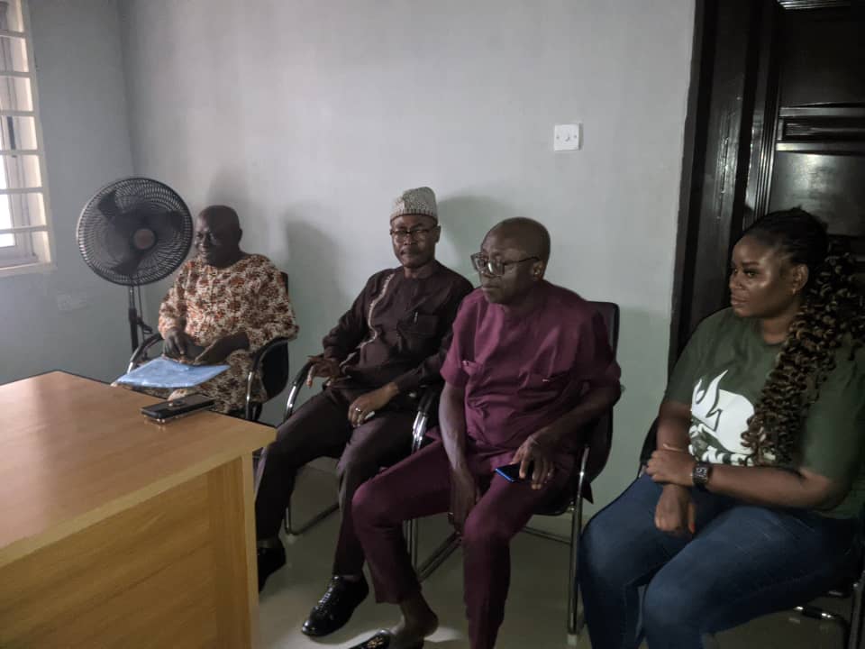 A group working together on journalism and media education